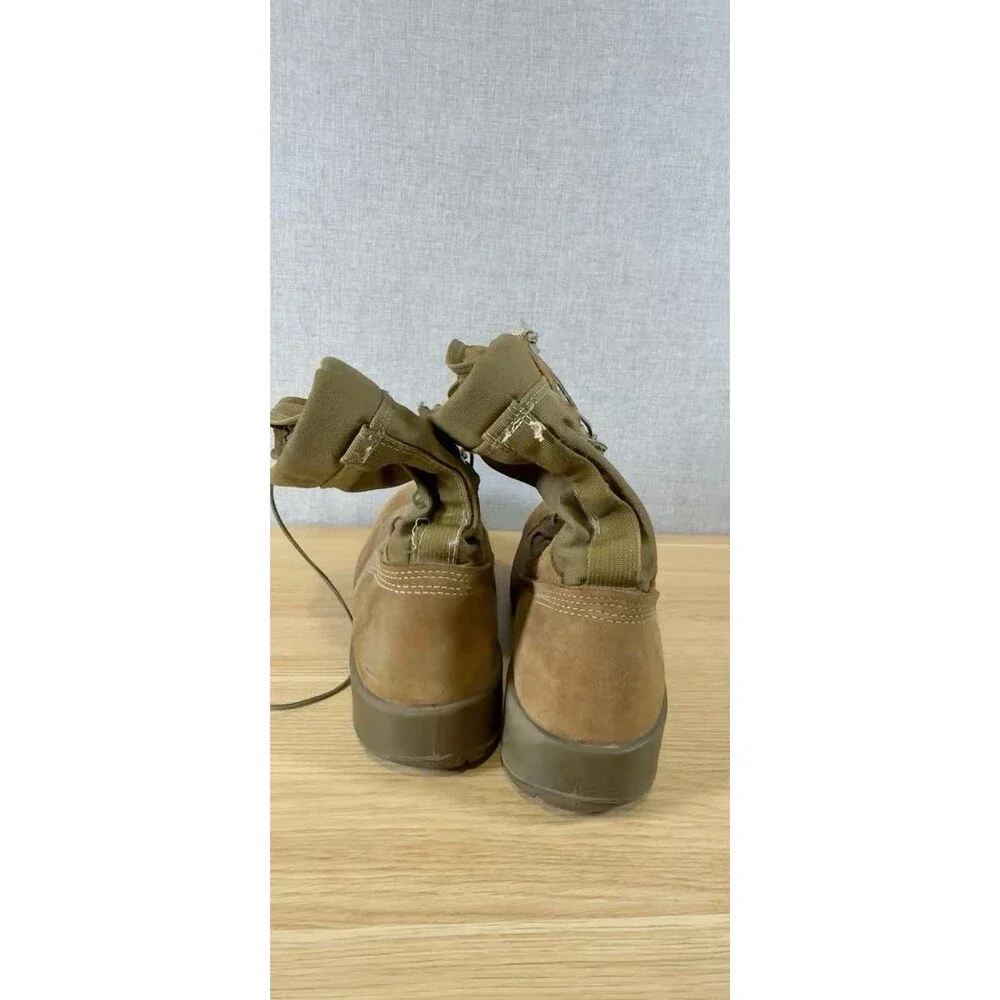 Belleville 550 ST USMC Steel Toe Combat Boots Coyote Tan Men 12 Faded Size Tag